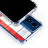 Canada Flag Light Wood Moto G 5G (2024) Clear Case